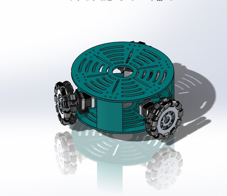 不同形状的机器人火车三角轮Omni